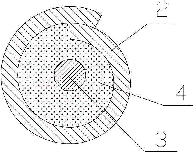 Brass flux-cored brazing filler metal with reducing agents and flow aids and preparation method thereof