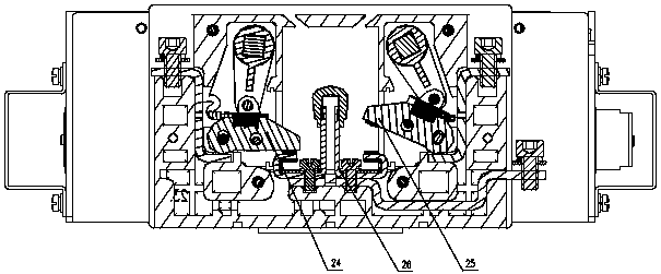 Instantaneous parallel transformation structure of automatic diverter switch