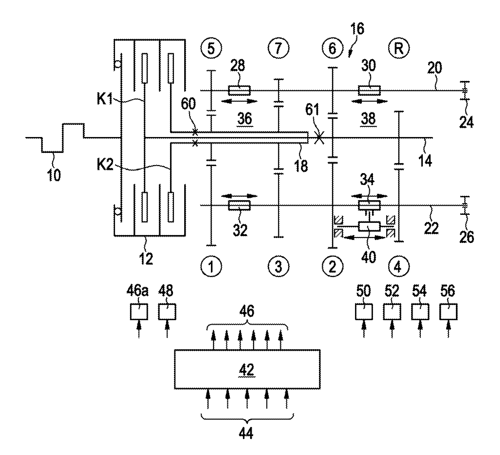 Drive unit for a motor vehicle