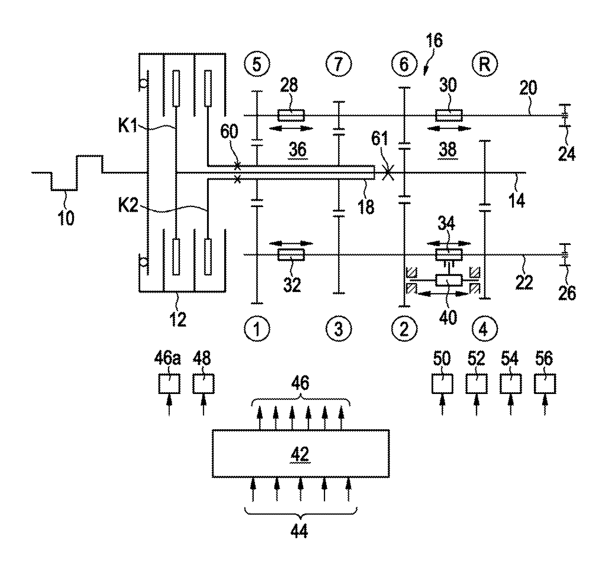 Drive unit for a motor vehicle