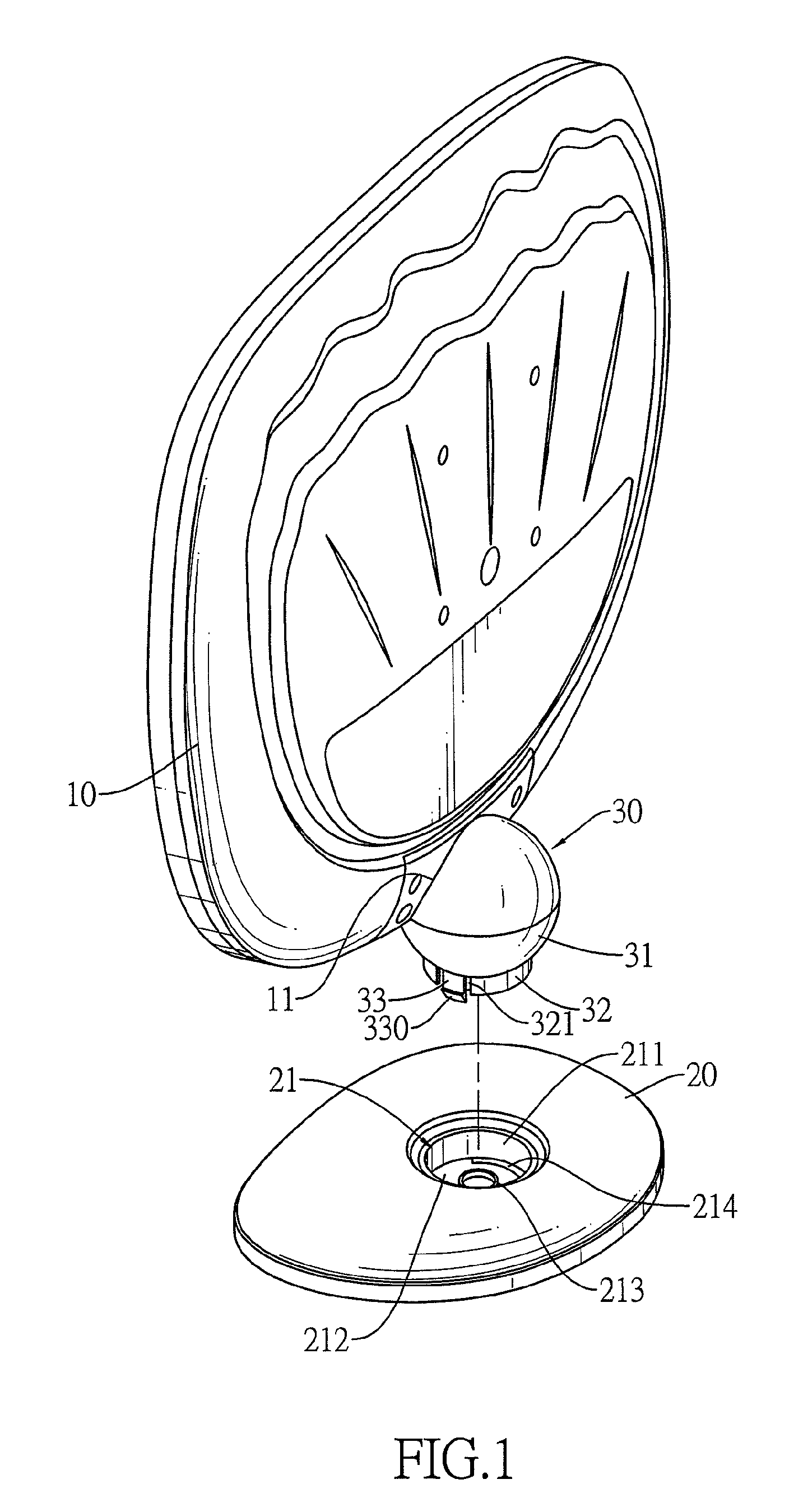 Display and detachable base assembly thereof