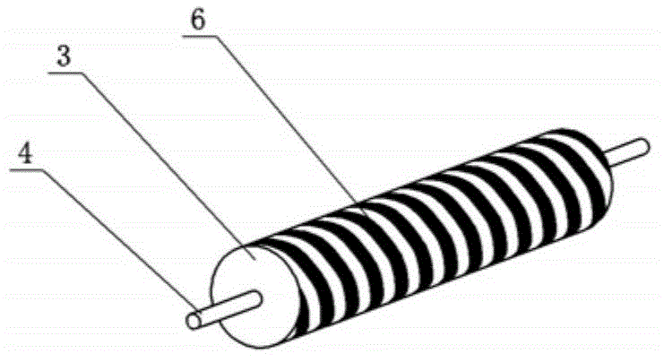 Swing type three-dimensional route indicator