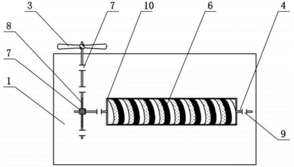 Swing type three-dimensional route indicator