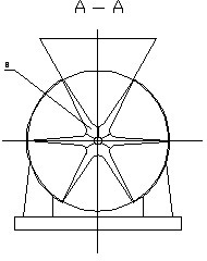 Air locking rotary feeding machine