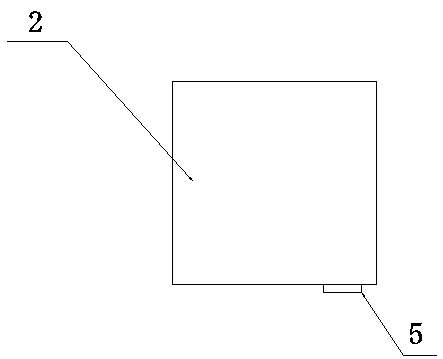 Water tank structure for load test, test device and test method