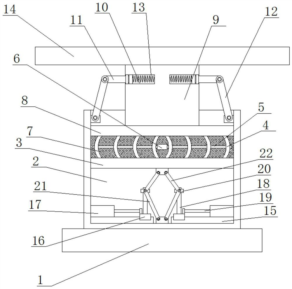 Seismic mitigation and isolation structure of bridge body