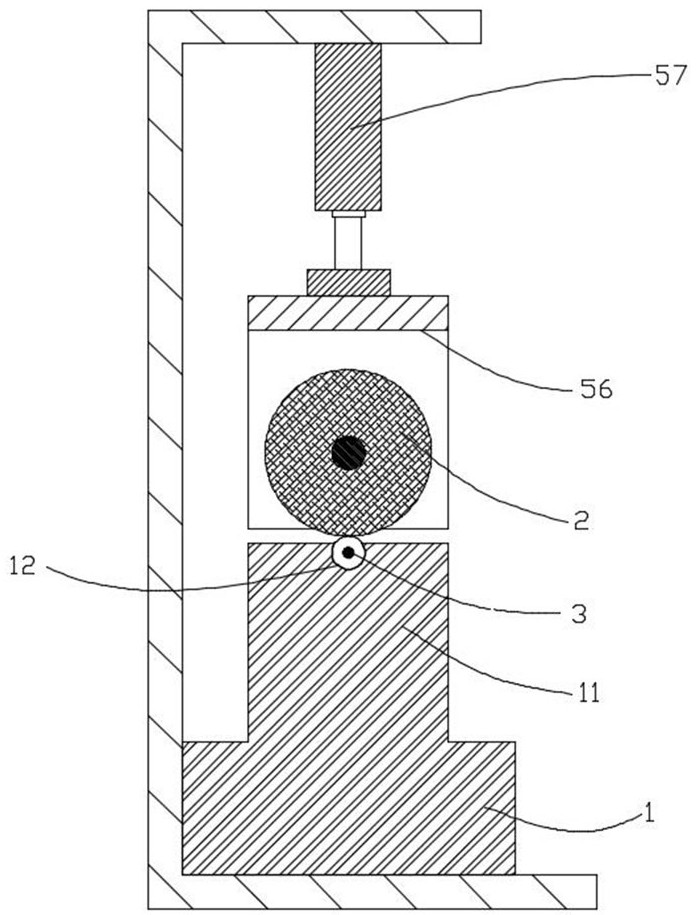 Processing technology and processing device of ceramic ferrules