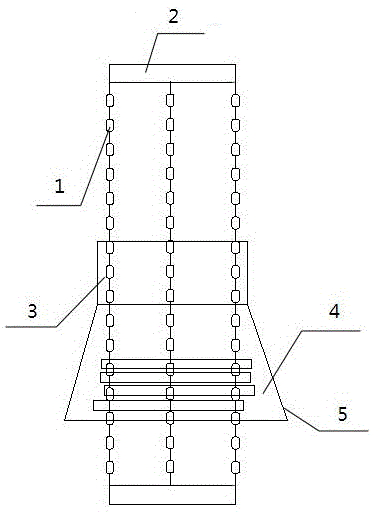 Automatic feeding mechanism for square tube puncturing machine