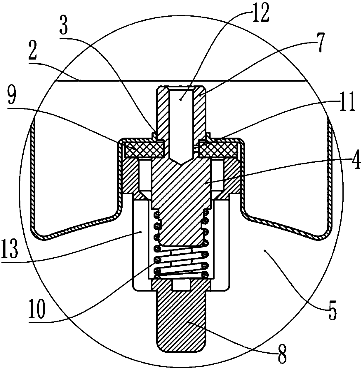 Portable container capable of being repeatedly filled with compressed gas