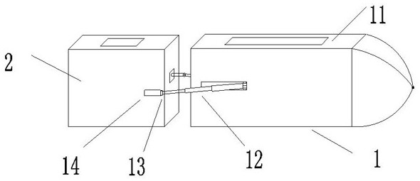 Cable tunnel troubleshooting device and cable tunnel troubleshooting method