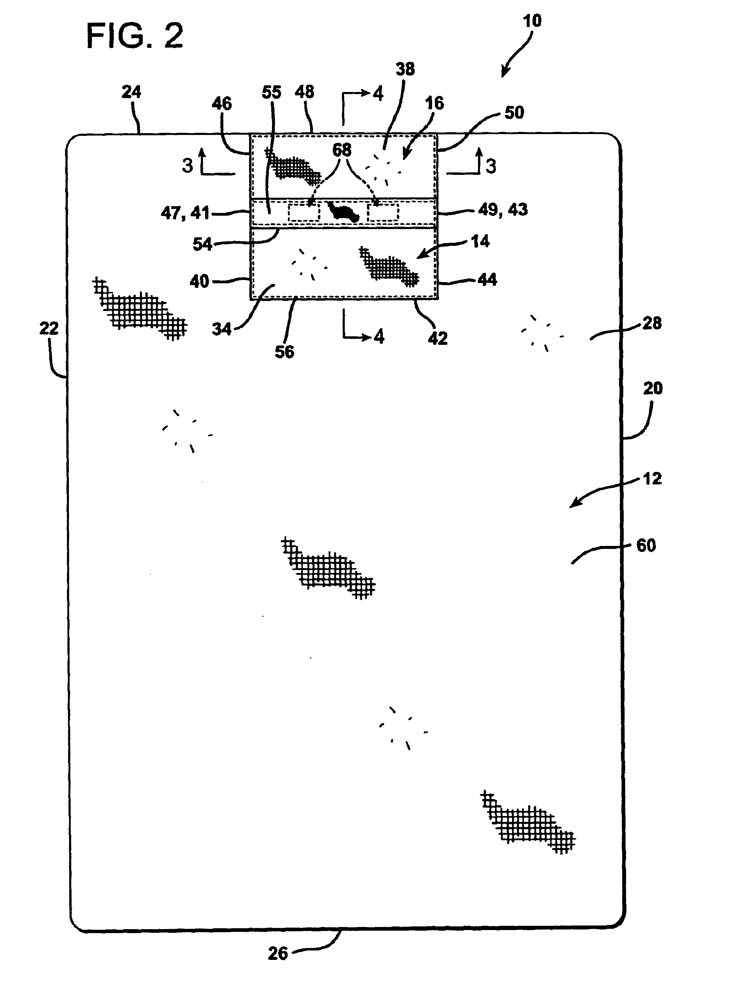 Self-storing bedding article