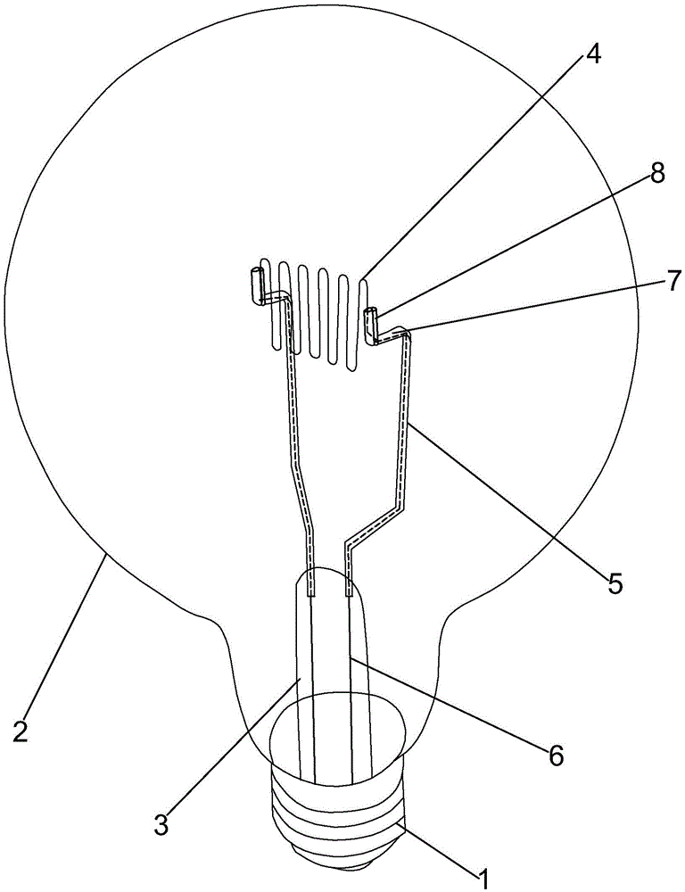 A light intensity standard lamp