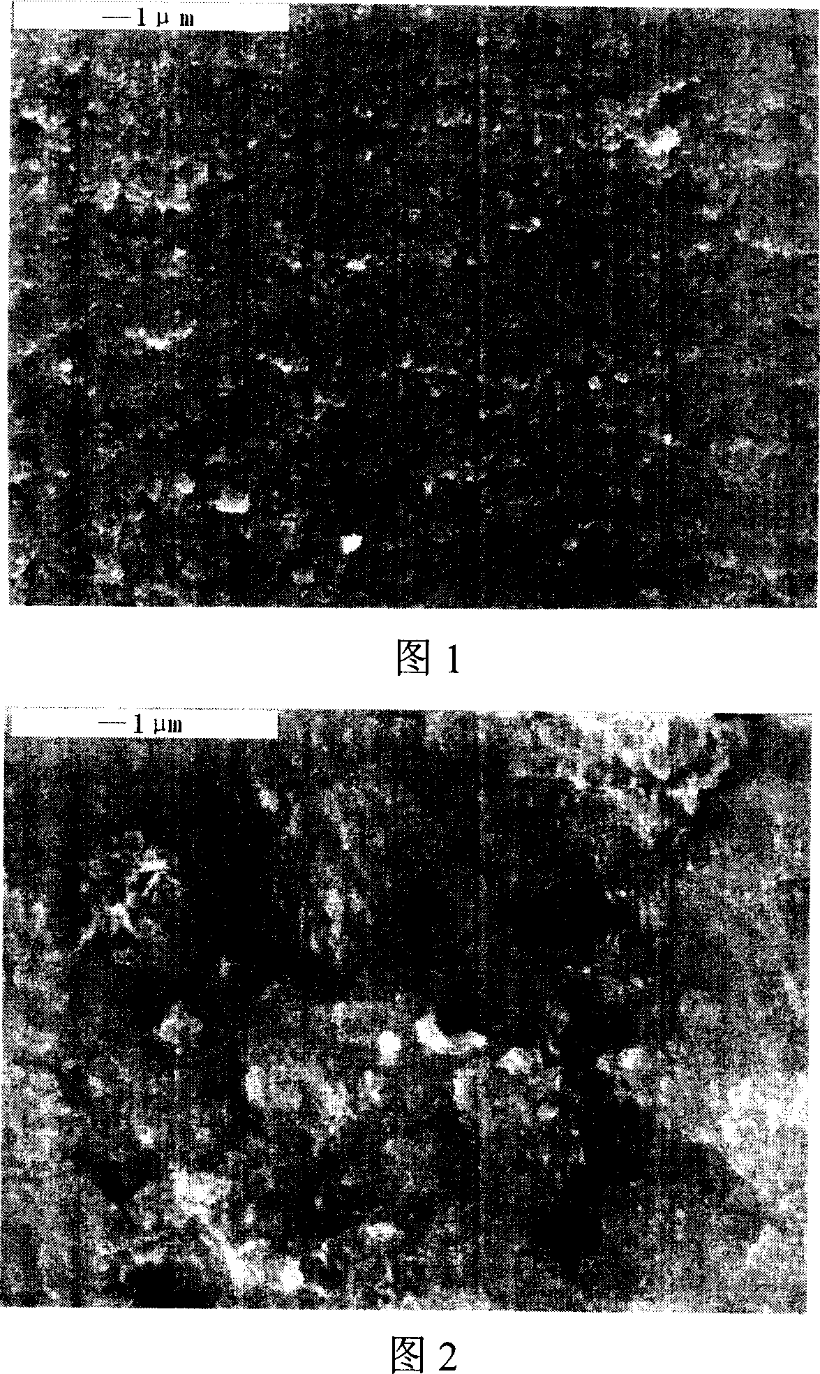 Preparation process for hydrogenation catalyst composition