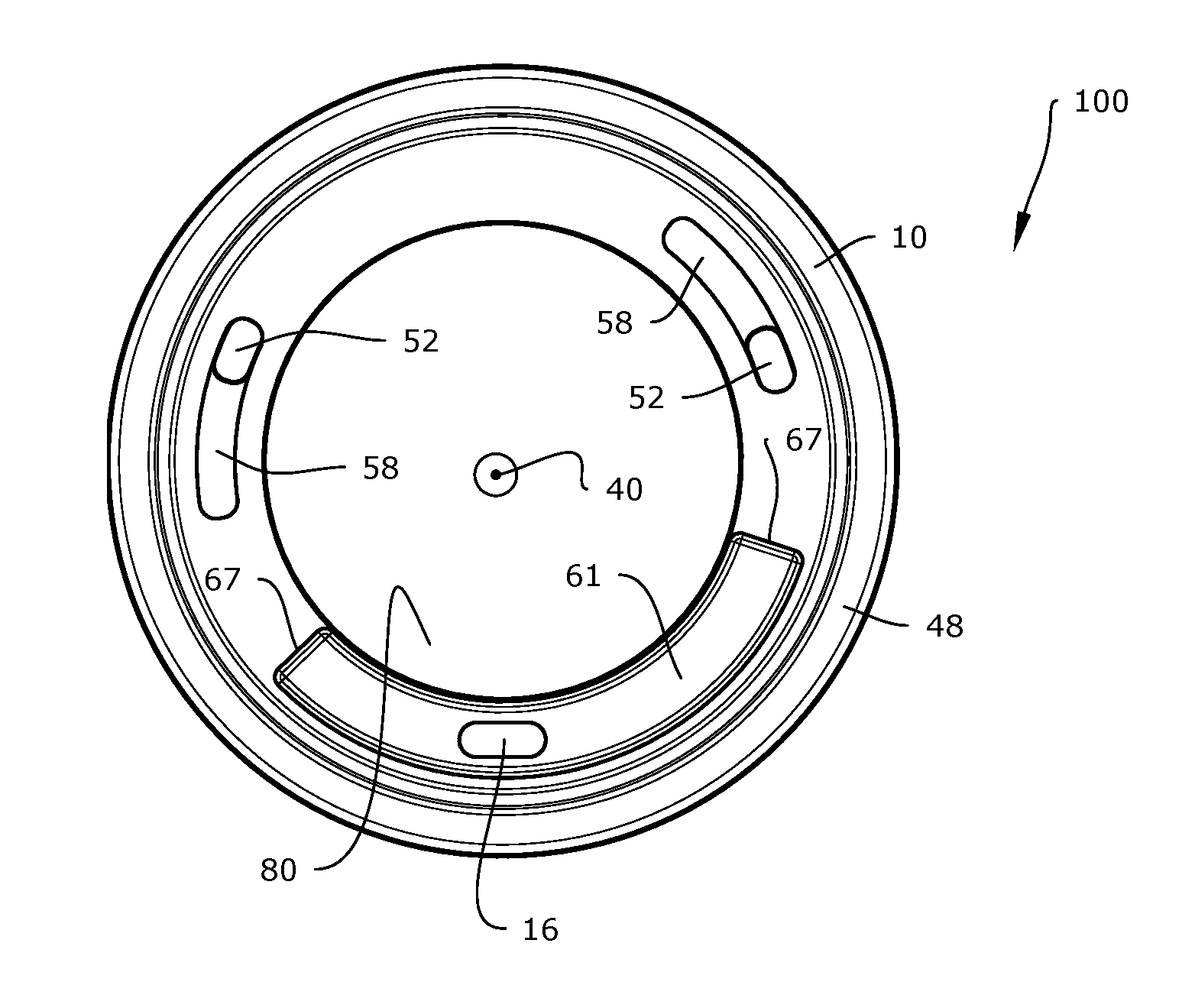 Container Lid Assembly and Insert Constructions