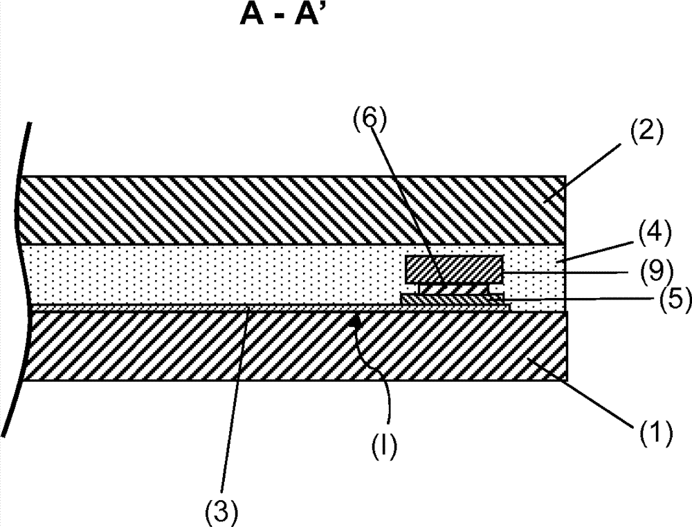 Composite pane with electrical contact-making means