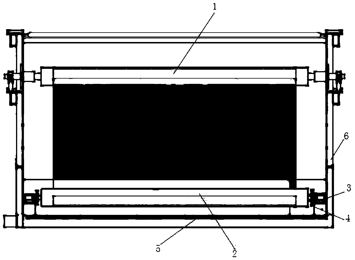 Hydraulically driven low-tension energy-saving open-width rinsing bath