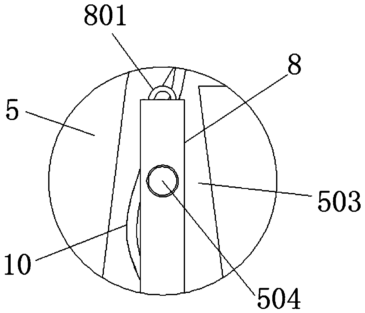 Chemical laboratory alcohol lamp side-turning rapid extinguishing device