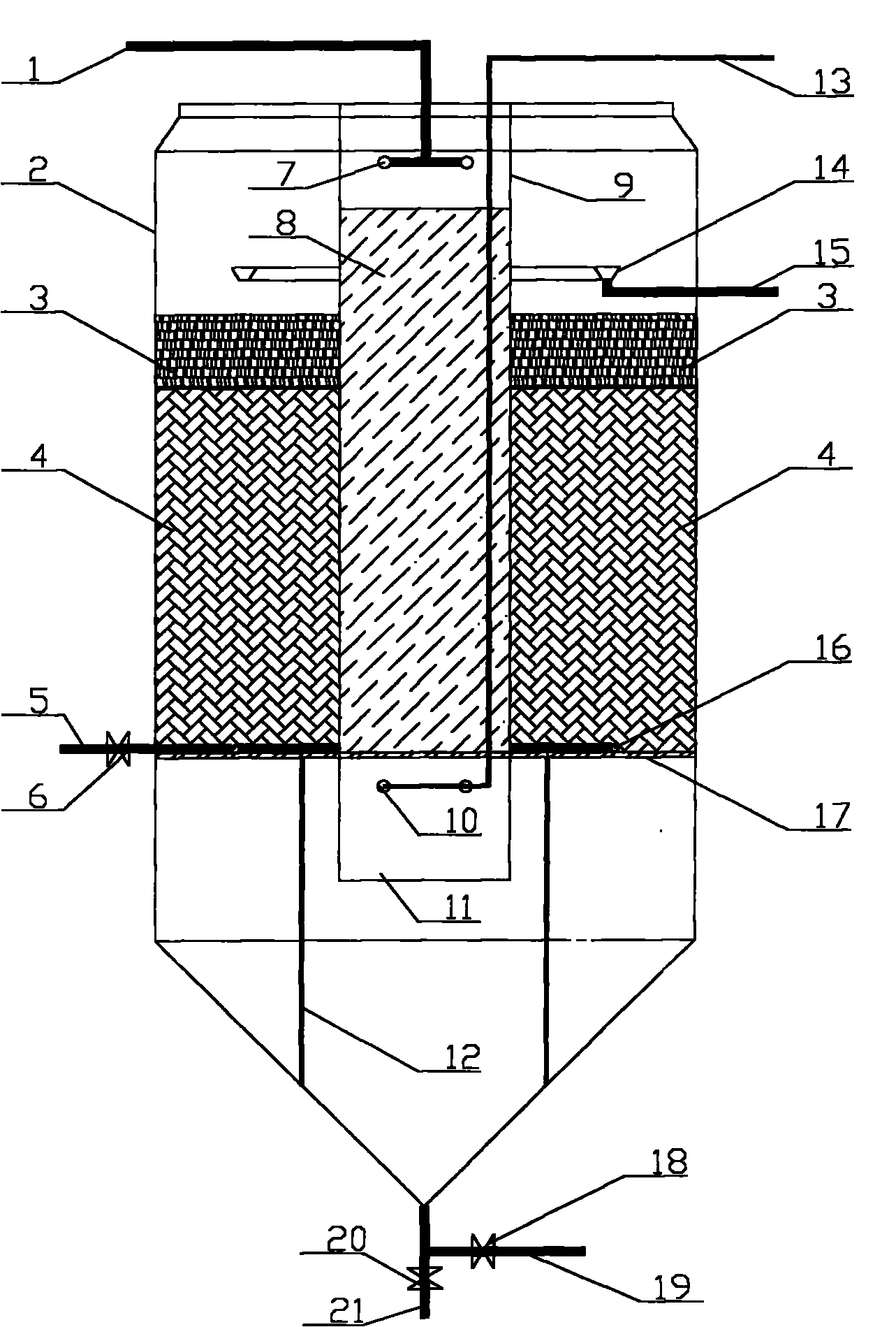 Sewage treatment device