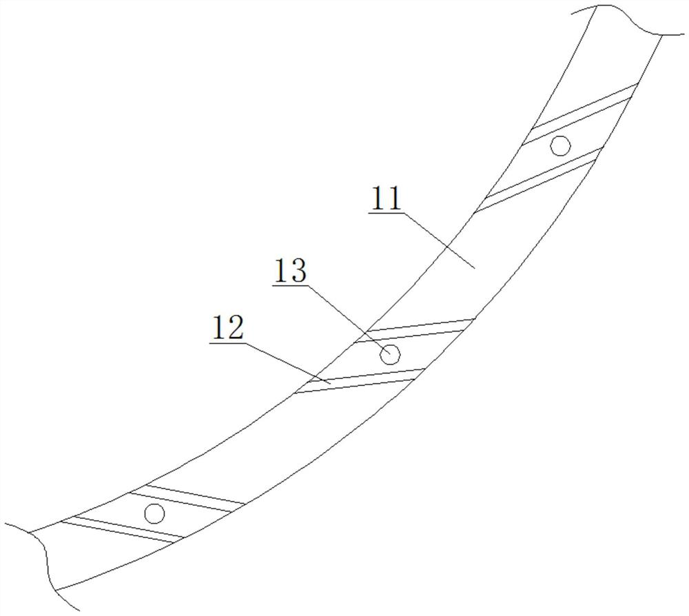 Hanging dyeing machine for fur dyeing