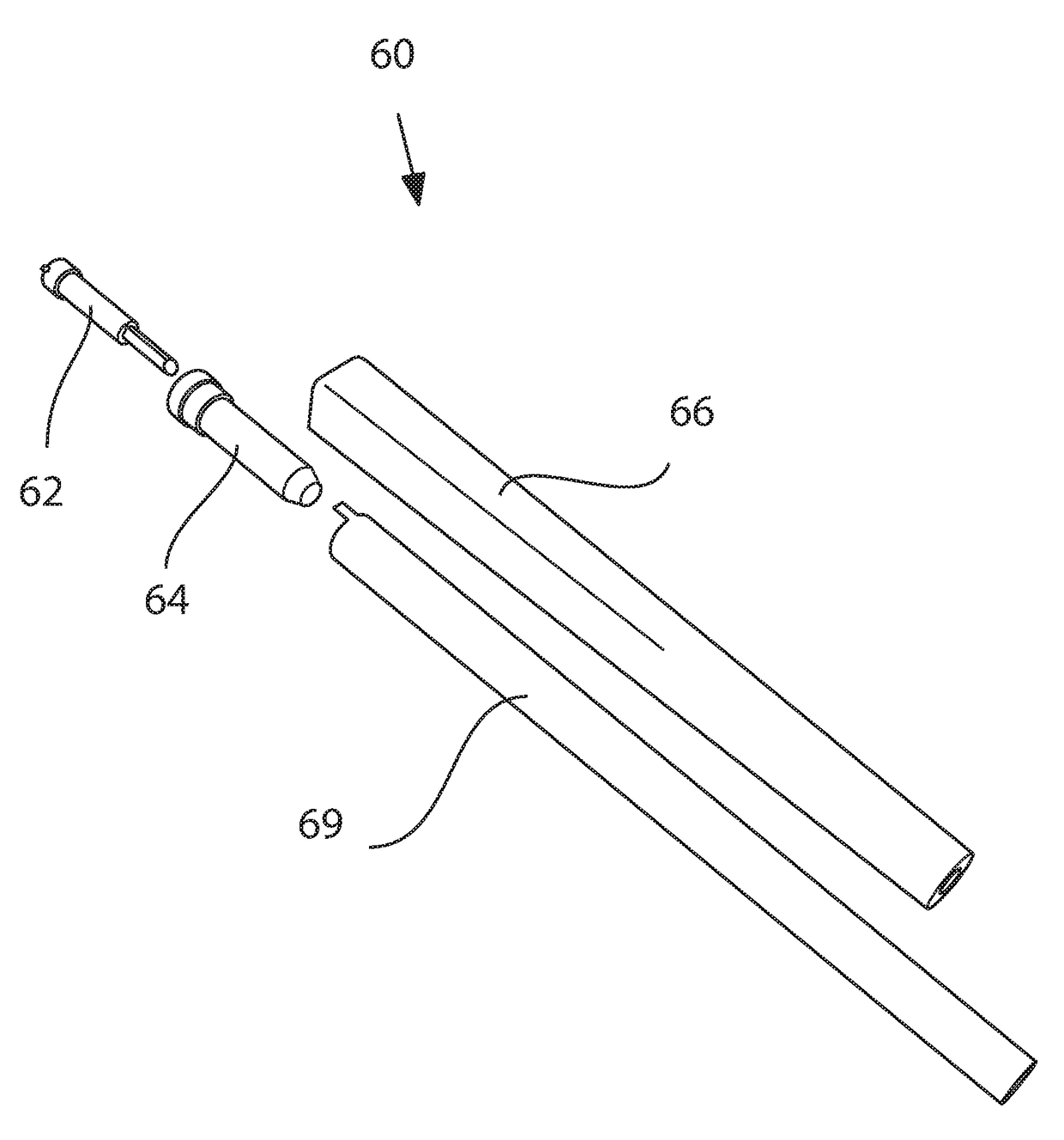 Oval Compression Unit for Interchangeable Golf Grip