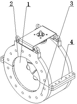 Zero leakage inlet guide vane device