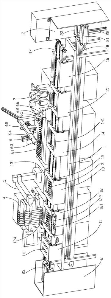 Automatic winding production process of integrally formed inductors