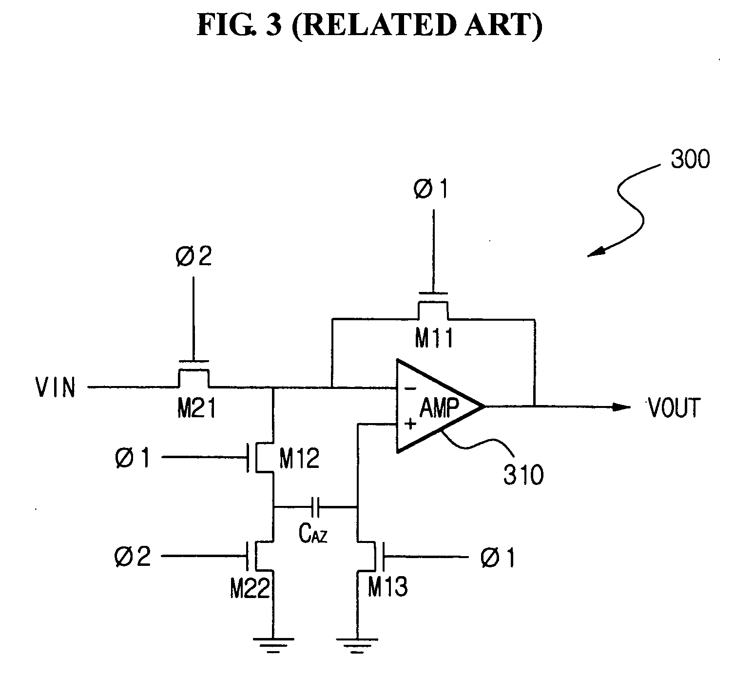 Apparatus and method for reducing flicker noise of CMOS amplifier