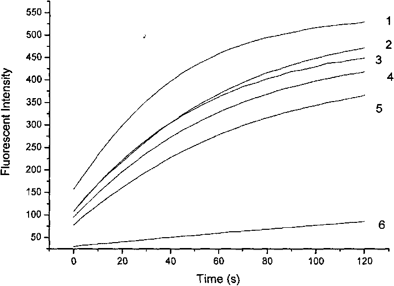 Method for separating SARS coronavirus main proteinase inhibitor from traditional Chinese medicine