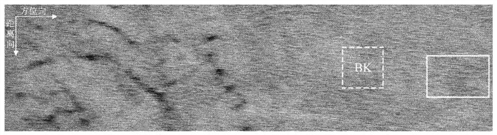 Uncalibrated airborne SAR image sea peak suppression method based on optimal polarization ratio