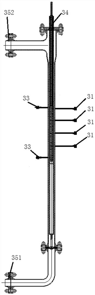 A low-pressure critical heat flux experimental system and experimental method