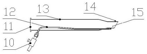 Novel chromatographic column and discharging method