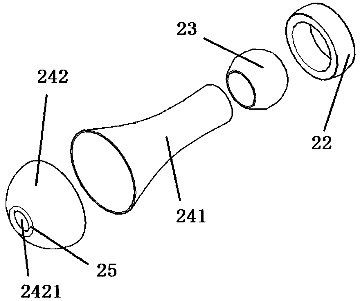 Rotary-type beauty instrument for removing blackheads