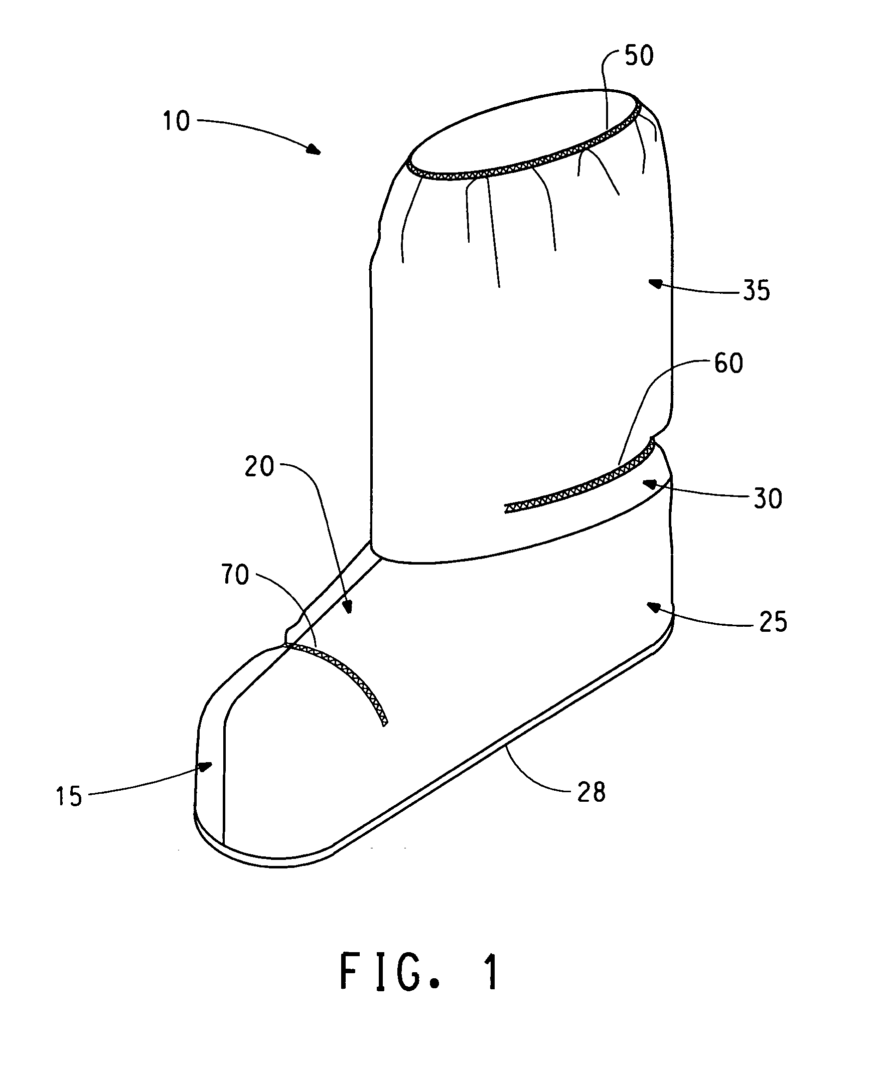 Disposable footwear cover