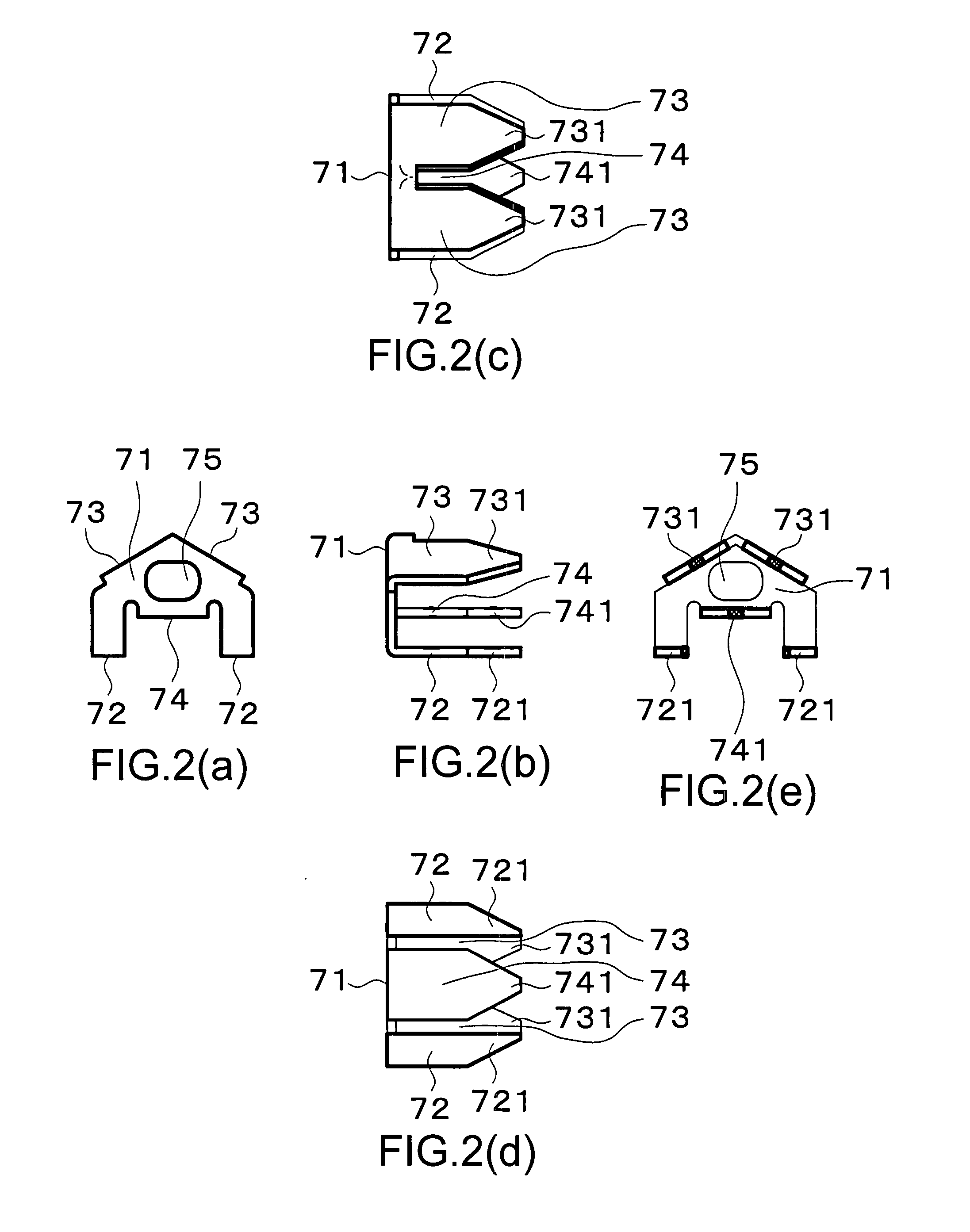 Backing metal fixture and external wall constructing structure using the same