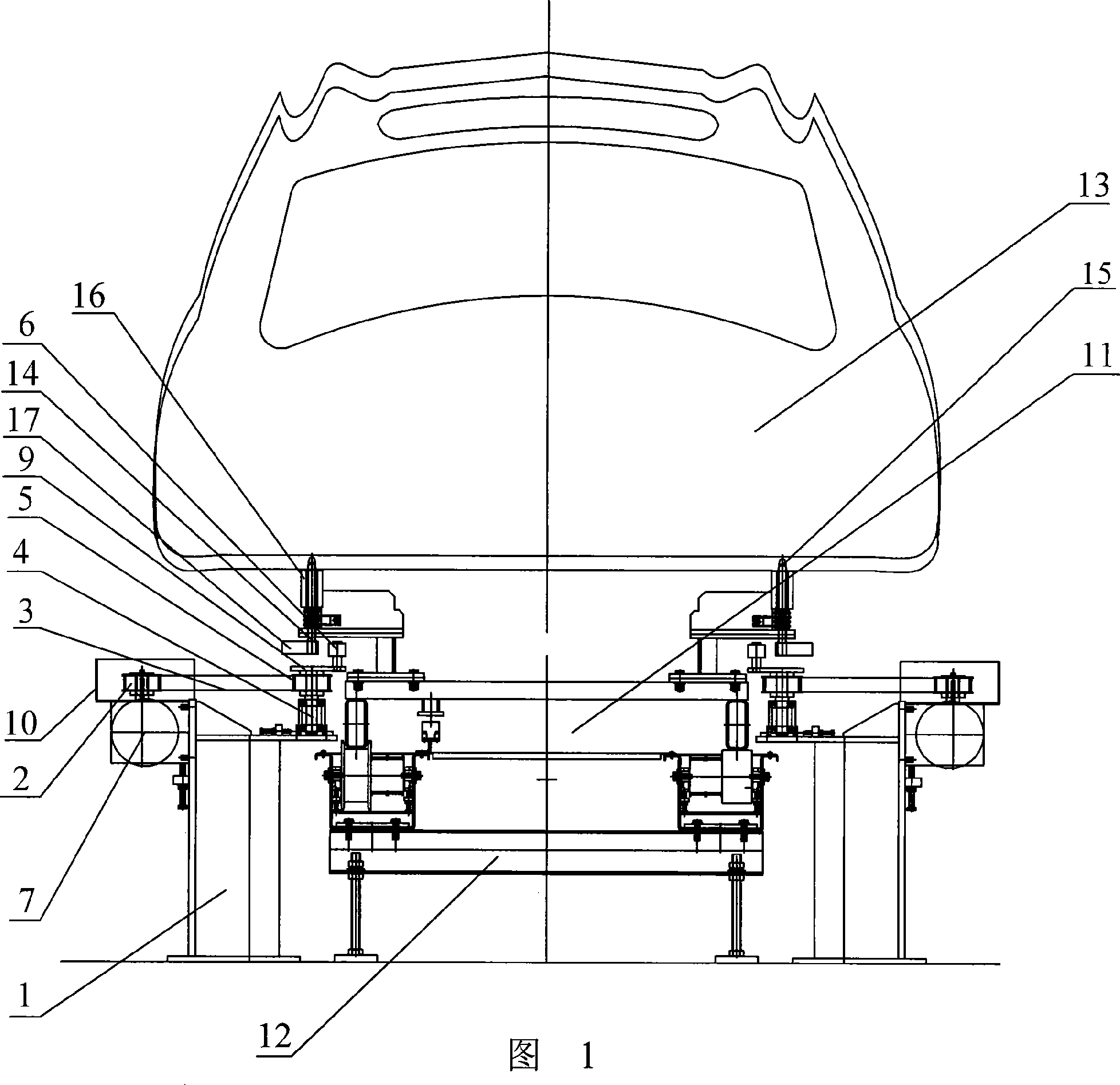 Prized body automatic locking device