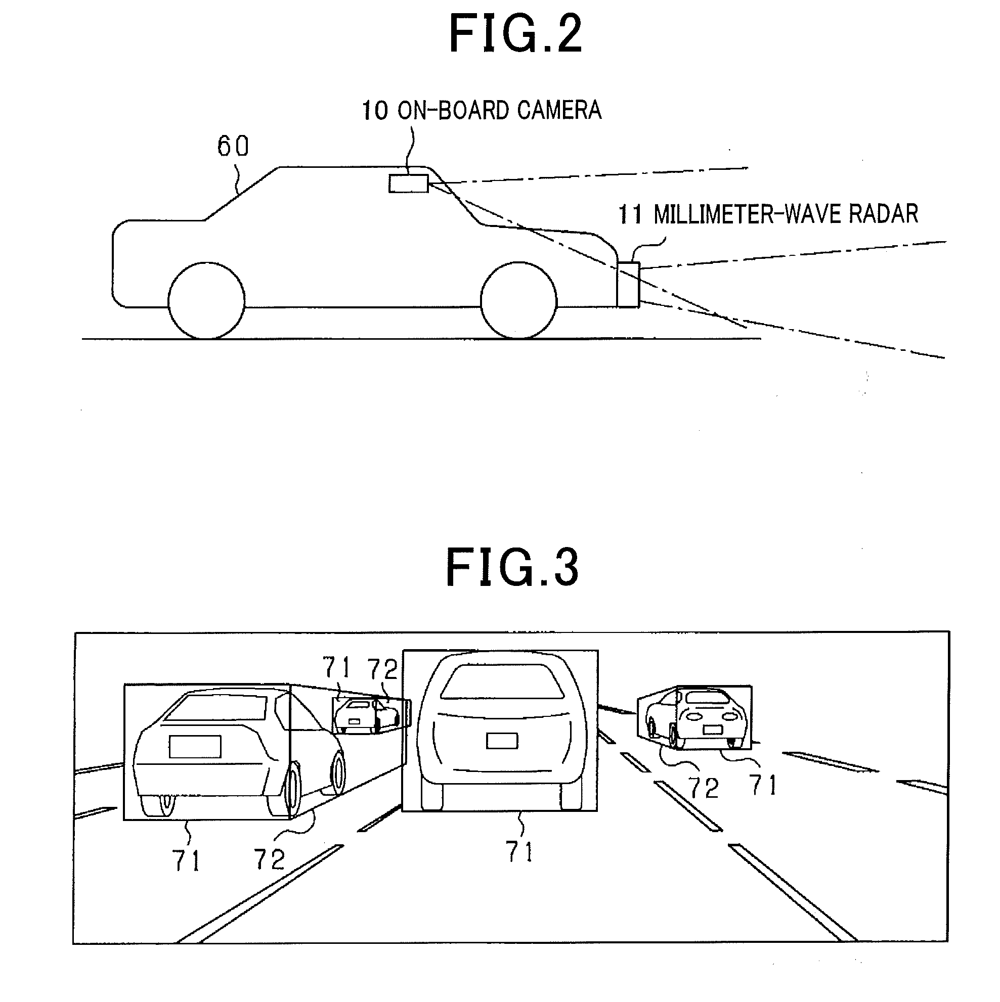 Travel division line recognition apparatus and travel division line recognition program