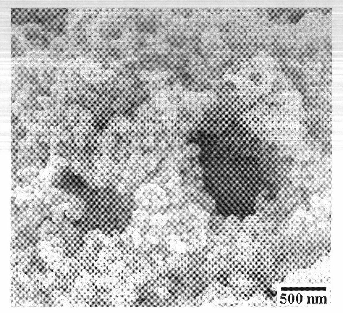 Method for preparing WO3 nanocrystalline