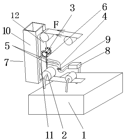 Paper cropping device