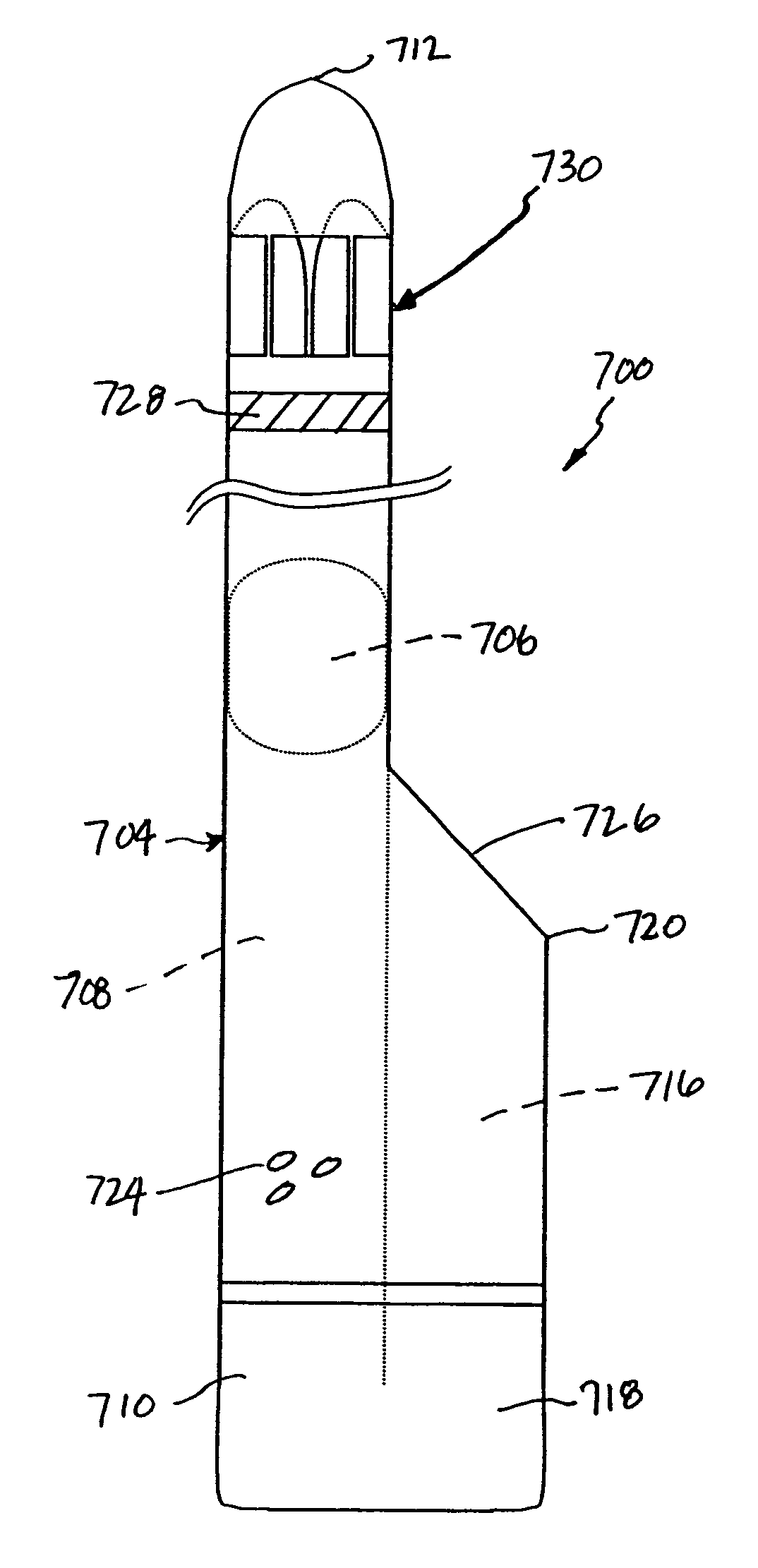 Multilumen catheter for minimizing limb ischemia