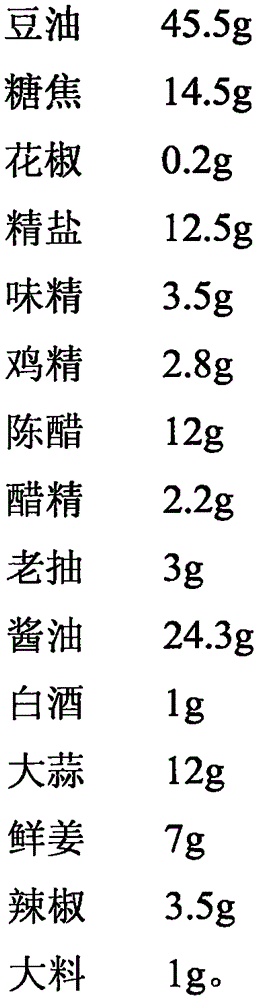 Flavoring for stewing fish