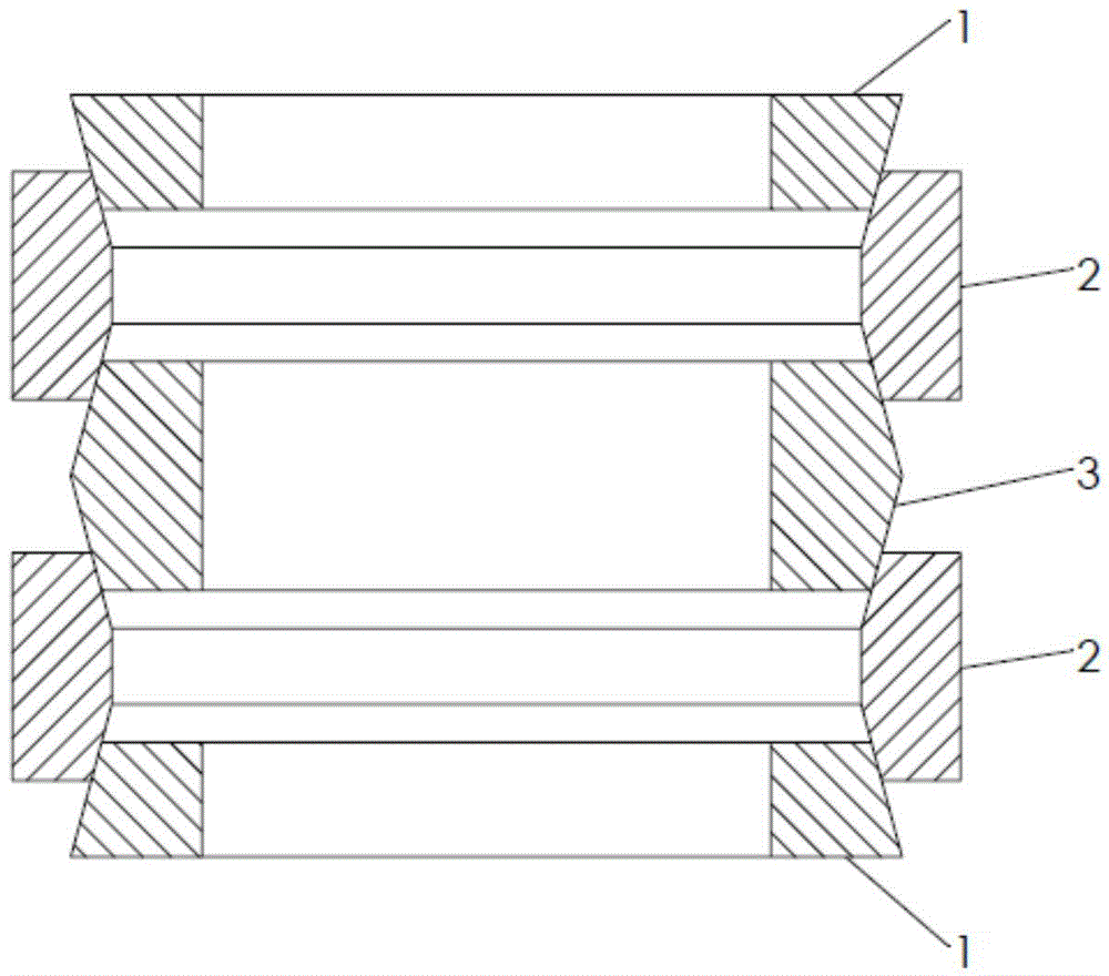 Large-stroke high-energy-dissipation shape memory alloy buffer