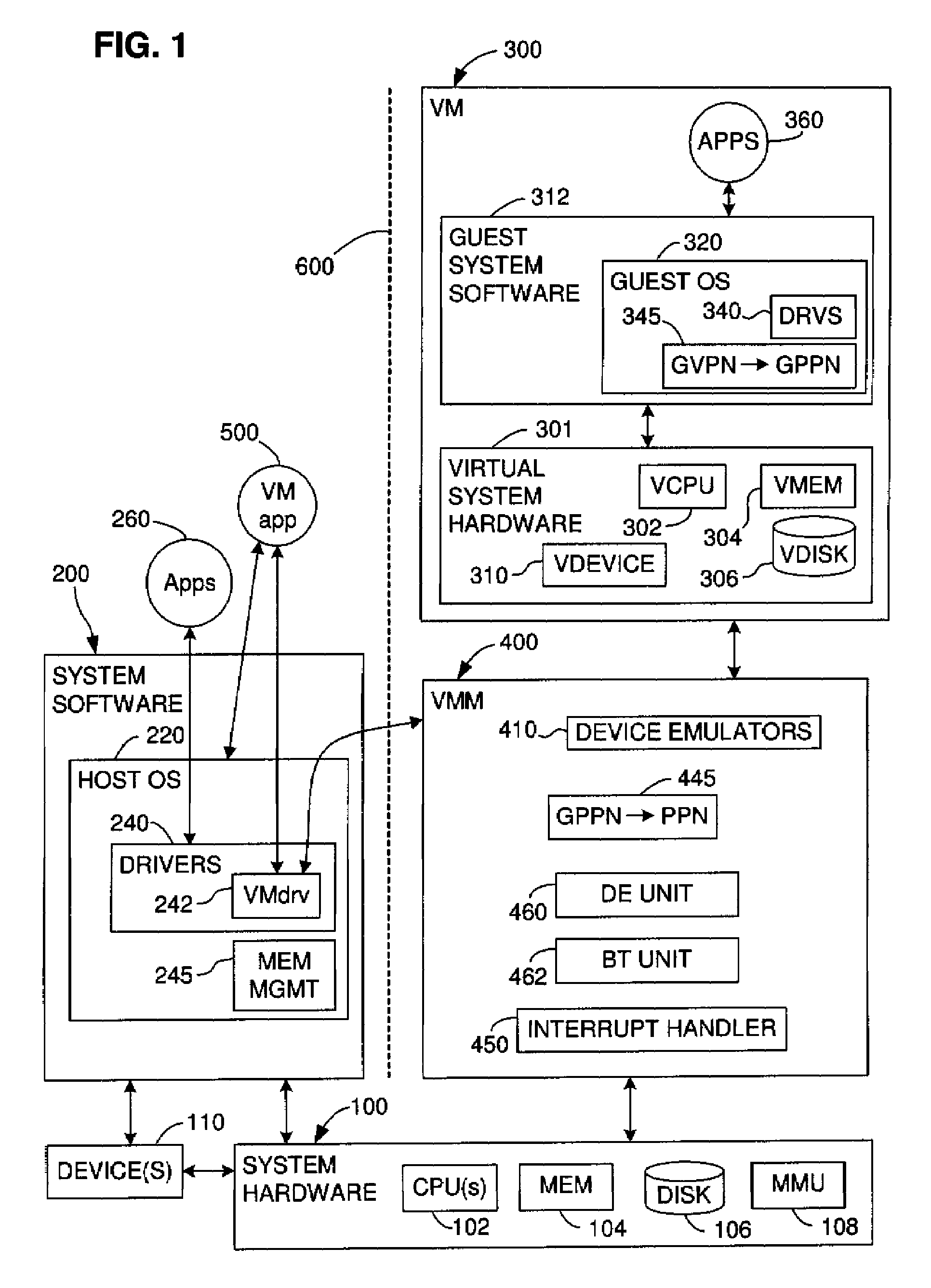 Restricting memory access to protect data when sharing a common address space