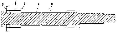 Chain shaft and shaft sleeve structure of automatic woodworking feeder