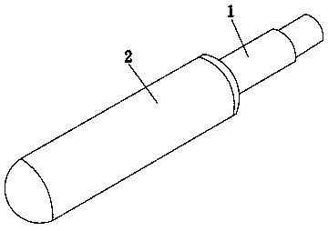 Chain shaft and shaft sleeve structure of automatic woodworking feeder