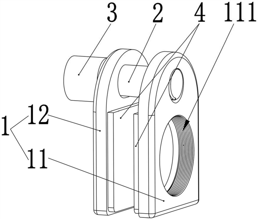 Fixing device and external lens for mobile phone external lens