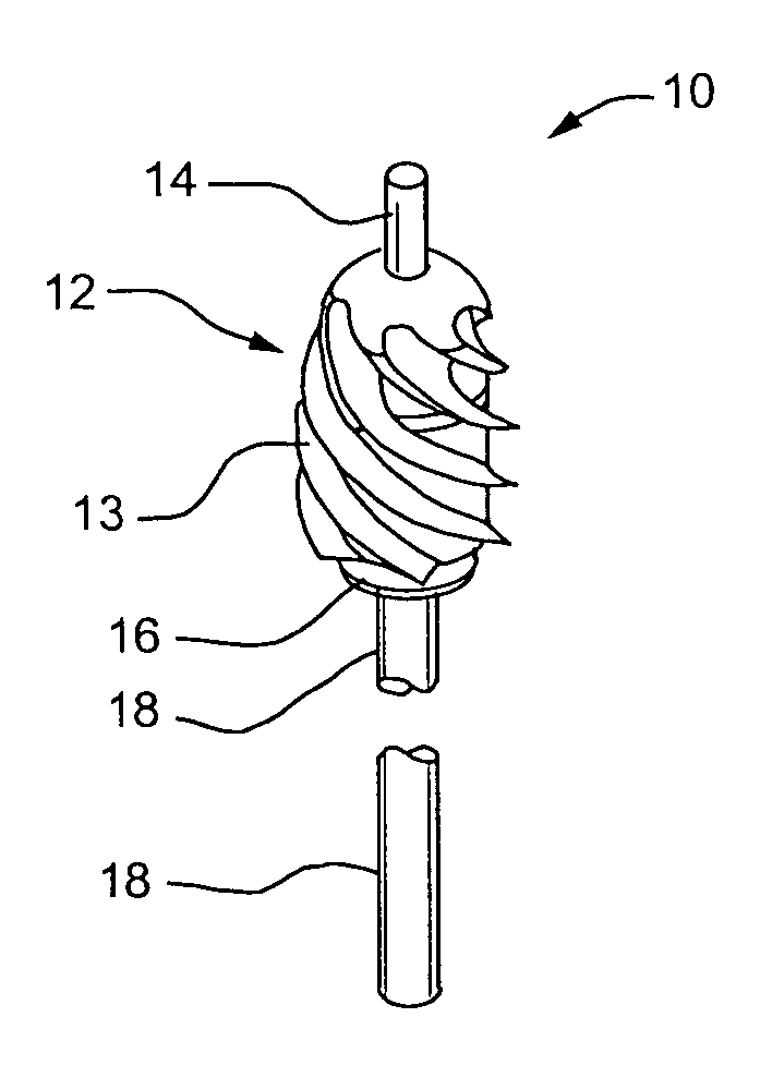 Twist tip cleaning devices for ear wax removal