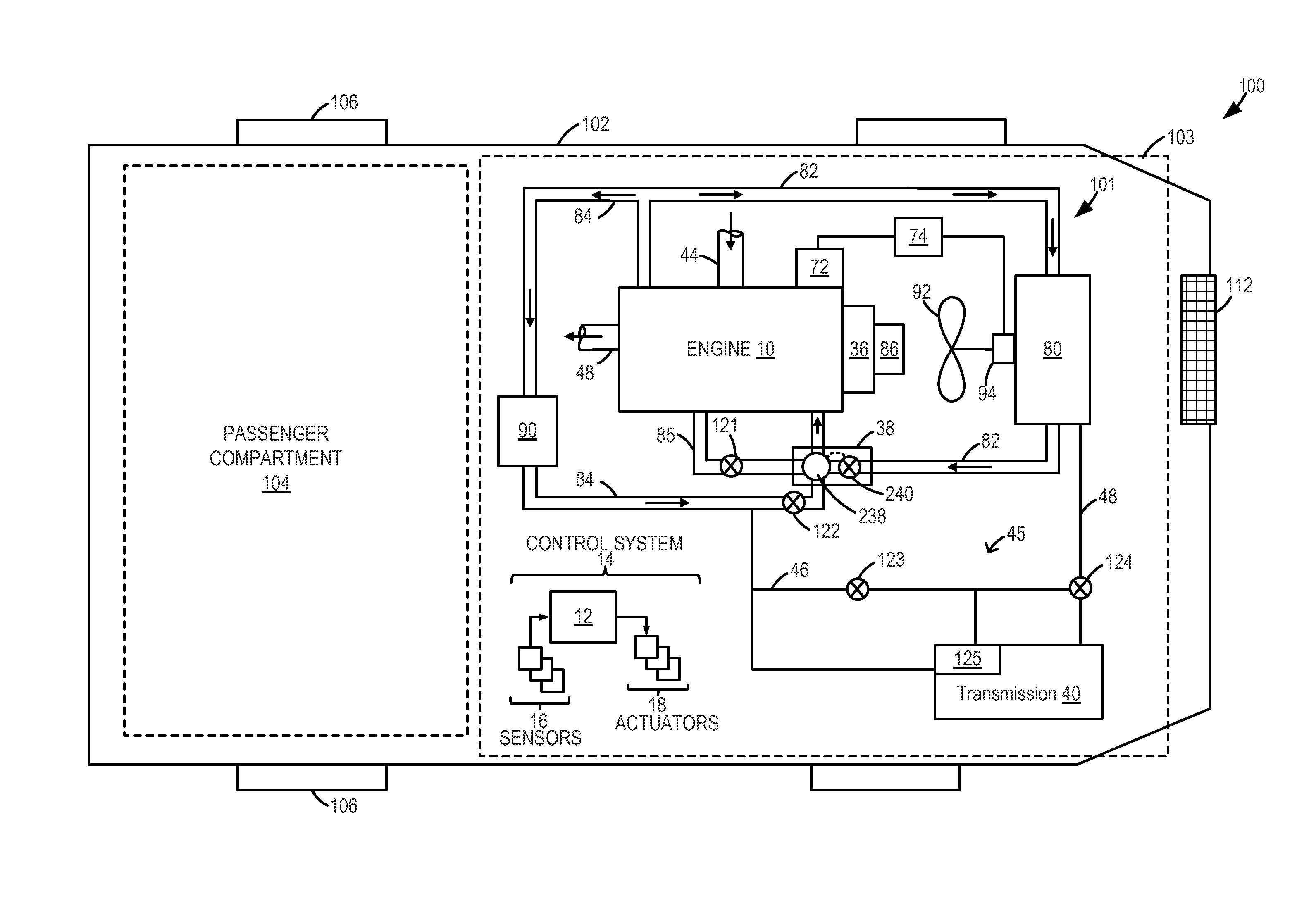 Engine cooling system control