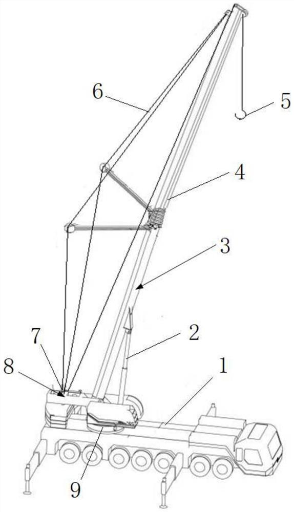 Crane and crane control method