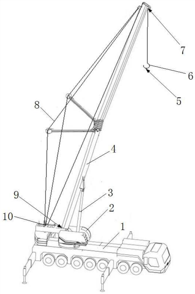 Crane and crane control method