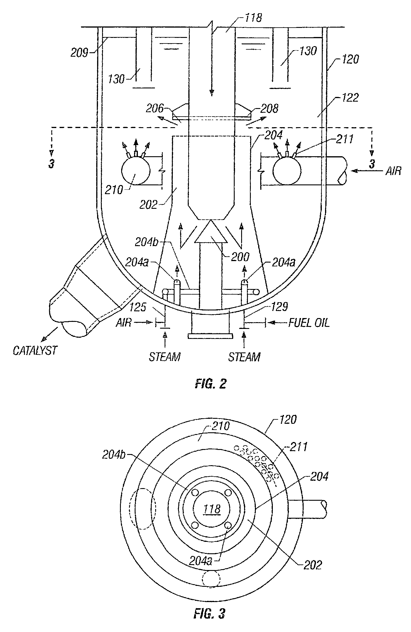 Catalyst regenerator with a centerwell